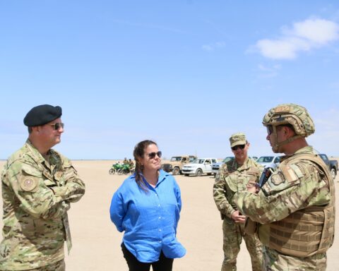 Ministra de defensa
