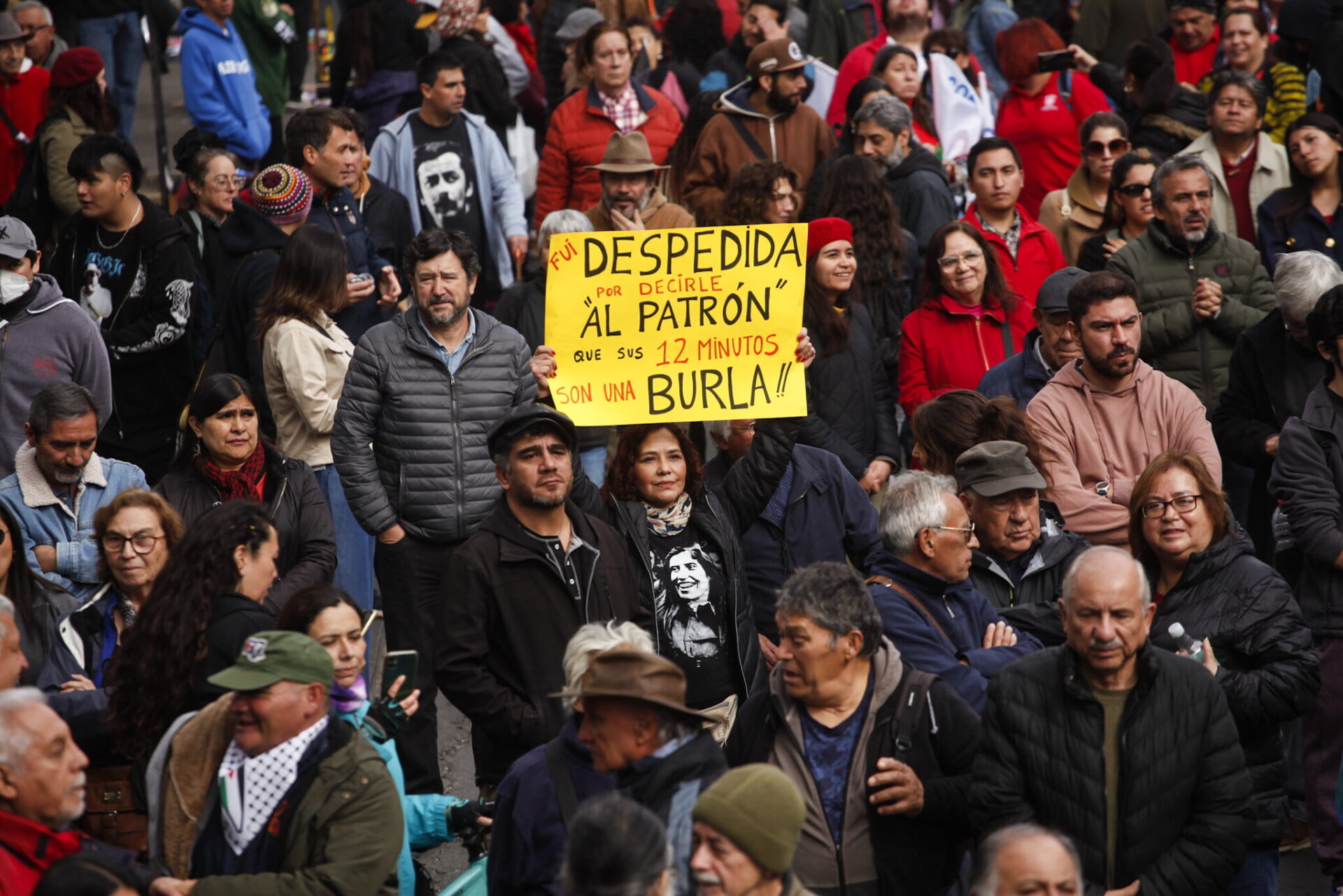 Marcha De La Cut En Conmemoración Del Día De Las Y Los Trabajadores