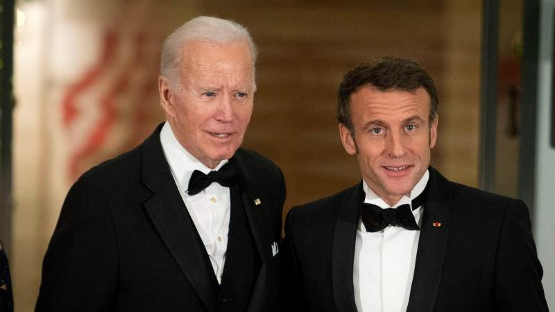 Biden Macron