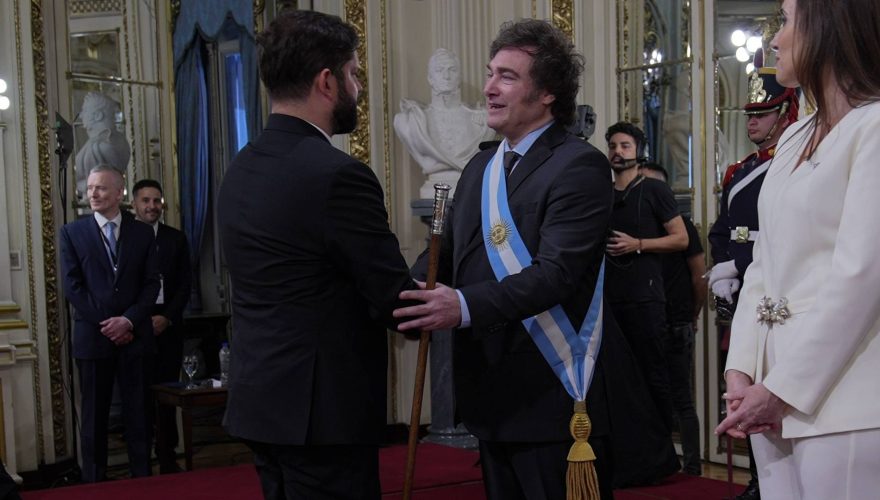 Presidente boric milei